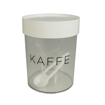 Kaffeburk 2,0 l m skopa, vit SAN